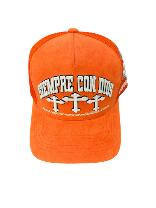GORRA SIEMPRE CON DIOS 3 CRUZ