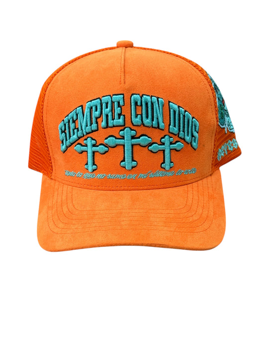 GORRA SIEMPRE CON DIOS 3 CRUZ