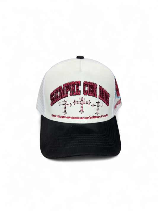 GORRA SIEMPRE CON
DIOS DE CRUZ